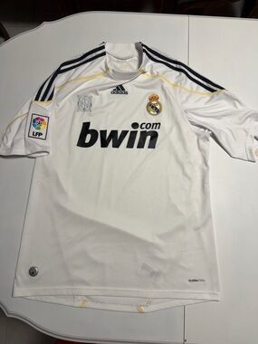 adidas Real Madrid 2010 white football jersey